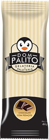 Picolé Chocolate com Pedaços